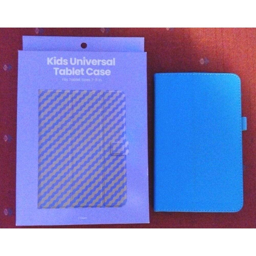 Kids Universal Tablet Case 7-11" & Samsung Galaxy Tab A7 Folio Case Bundle